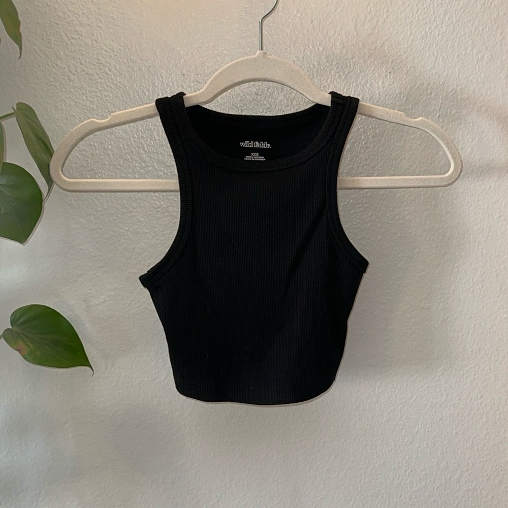 XXS black tank top